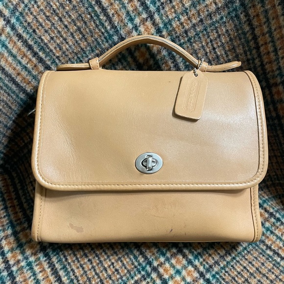Coach Handbags - Coach Camel Court Bag